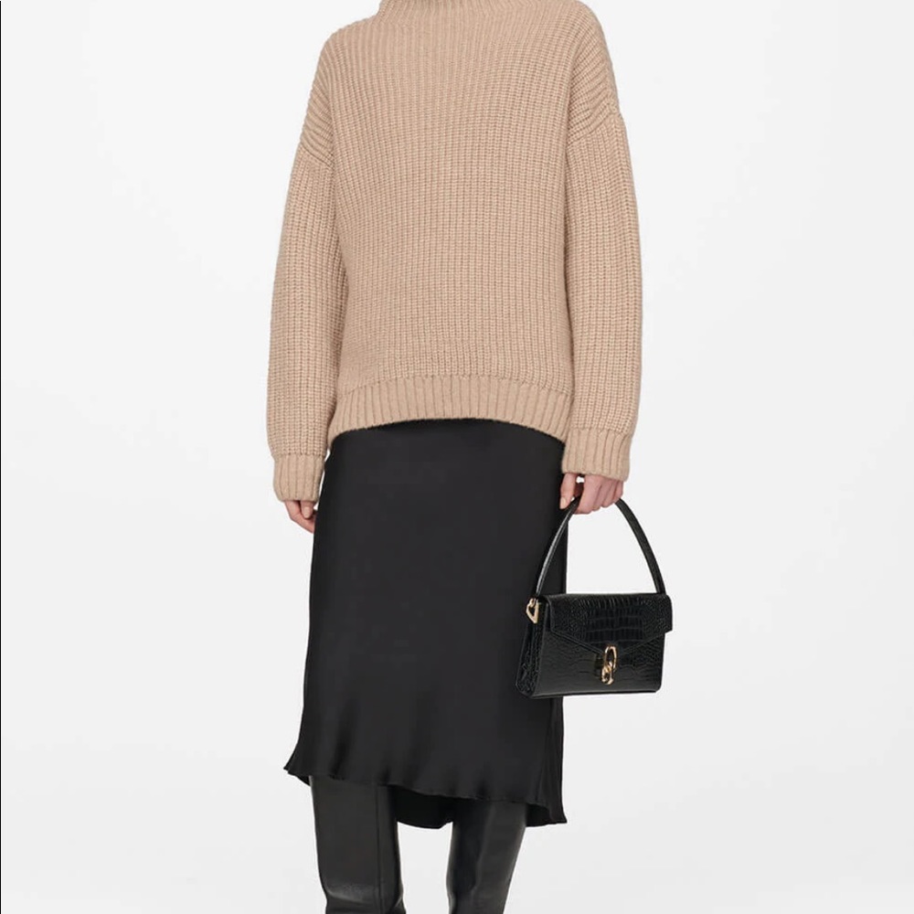 Anine Bing - BAR SILK SKIRT